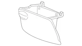 F75z-1506024-aae Ford Genuine Glove Box Door