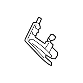 Kb3z-9906064-ba Ford Genuine Glove Box Door Striker