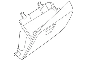 Lk4z-6106024-aa Ford Genuine Glove Box Door