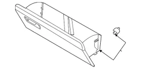 Ml3z-1506024-ad Ford Genuine Glove Box Door