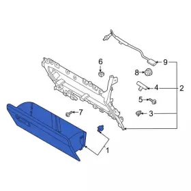 Ml3z-1506024-ag Ford Genuine Glove Box Door