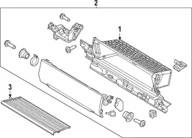Pc3z-2606010-ba Ford Genuine Glove Box Assembly