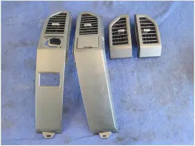 298.fd8116 Ford Truck 2015-2017 F150 F-150 4x4 Dash Trim Kit Vent Molding 2873
