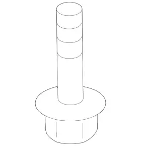 W707627-s424 Ford Genuine Striker Screw