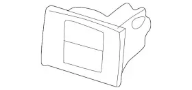 Yl2z-1006072-aaa Ford Genuine Glove Box Latch
