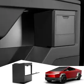 Cw24092002 Foronetry Door Built-in Hidden Storage Box For Tesla Cybertruck 2024 Pop-up Lid S