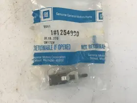 1254990 General Motors Corvette 1961-1981 Nos Glove Box Light Switch #1254990