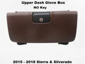 23115090 General Motors 23115096 14 To 18 Sierra 1500 Silverado Front Upper Dash Glove Box No Key