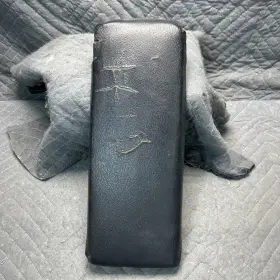 General Motors 478564 70-81 Firebird Center Console Glove Box Lid Pad Cover Black Gm# Recovered