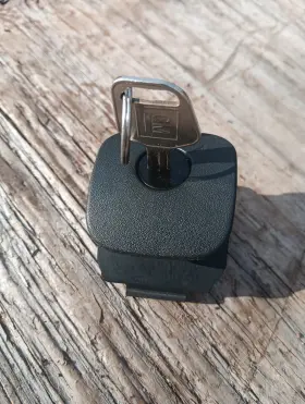 7001-bdy General Motors 1995-99 Monte Carlo - Lumina Blackish Glove Box Latch Handle Lock With Key