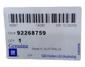 92268759 General Motors Fits 2014-2017 Chevrolet Caprice Ss Frame I/p Compt Dr Opg - New Oem