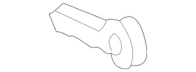 01154607 Gm Genuine Door Lock Key