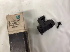1387489 Gm Nos Glove Box Lock Case And Rotor Early 1970s