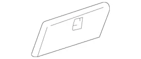 15220223 Gm Genuine Glove Box Door
