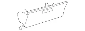 15593373 Gm Genuine Glove Box Assembly