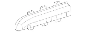 Gm 19184874 Genuine Glove Box Assembly Stopper