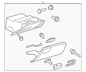 22701626 Gm Genuine Glove Box Assembly