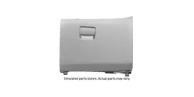 23389957 Gm Genuine Jet Black Instrument Panel Compartment Door 23389957 Gm Genuine Jet Black Instrument Panel Compartment Door