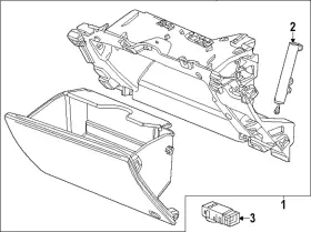 26452824 Gm Genuine F Compartment