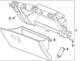 26501778 Gm Genuine Glove Box
