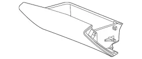 84698001 Gm Genuine Glove Box Door