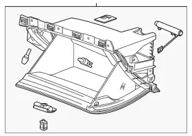 85718259 Gm Genuine F Compartment