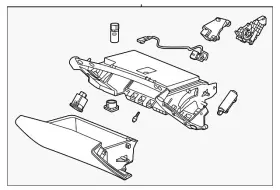86546197 Gm Genuine F Compartment 86546197 Gm Genuine F Compartment