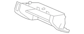 92199516 Gm Genuine Glove Box Frame 92199516 Gm Genuine Glove Box Frame