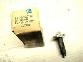 12507449 Gm 9632733 Glove Box Compartment Uncoded Cylinder Lock Cadillac Pontiac