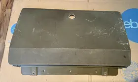 9796867-1 Gm 1969 69 Gto / Lemans Plastic Glove Box Outer Door With Hinge Used