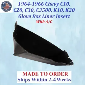 Ctk-gbx-085 Gmc New 64-66 Chevy C10 C20 C30 K10 K20 Truck Glove Box Liner Insert #ctk-gbx-085