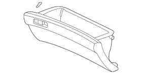 77500-sda-a04zc Honda Genuine Glove Box Assembly
