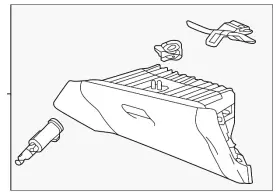 77500-t7w-a02za Honda Genuine Glove Box Assembly