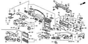 77502-sm5-a81 Honda Genuine Box Glove