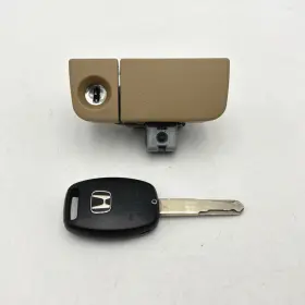 77540-s9a-a01zb Honda 1997-2006 Cr-v Glove Box Latch Lock Key Tan Oem