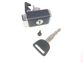 77540-se3-003za Honda 1986-1989 Accord Glove Box Lock Latch With Key And Screw Black Oem