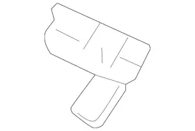 77545-t0a-a00 Honda Genuine Glove Box Door Striker