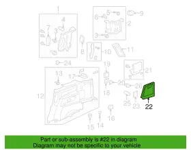 84682-sza-a02zc Honda Gray Storage Box Lid 09-15 Pilot New Genuine 84682-sza-a02zc Honda Gray Storage Box Lid 09-15 Pilot New Genuine