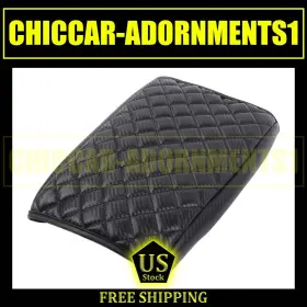 Cca2025050706 Hthe Carbon Fiber Center Armrest Box Cover Protect Pad For Jeep Wrangler Jl Jt 18