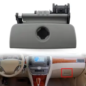 15251007 Hukyu 15251006/15251007 Car Gray Glove Box Latch Lock Handle Plastic For Buick Lacrosse Allure 2005-2009