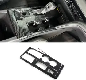 Tyotcmy2024pdkcb Hyorabyn Carbon Fiber Gear Shift Panel Frame Cover For Toyota Camry 25-26 Not Se