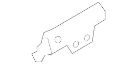84543-3y000 Hyundai Genuine Glove Box Support