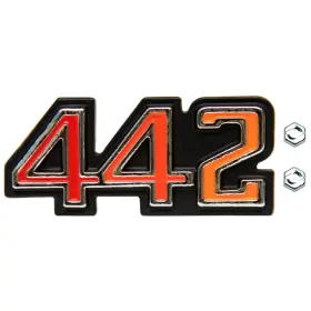 Inl14757 Inline Tube 70-72 442 W-30 Cutlass Glove Box Door / Dash Board Emblem Best On The Market