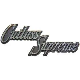 Inl14759 Inline Tube 1970-72 Cutlass Supreme Glove Box Door Dash Board Script Emblem 442 Oem
