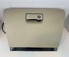Gja6118 Jaguar 98-03 Oem Xj8 Xjr Glovebox Glove Box Compartment Tan Shell Assembly
