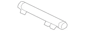 T2h6966 Jaguar Genuine Glove Box Support