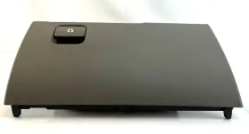 T4a12792amt Jaguar 17-20 F-pace Oem Glove Box Storage Compartment Assembly Gray Non Cooled