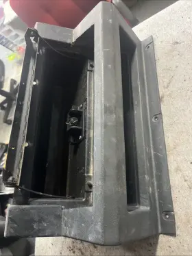 55007286 Jeep Oem 1987-1995 Wrangler Yj Glove Box Assembly Dash Mount Gray Trim 87-95