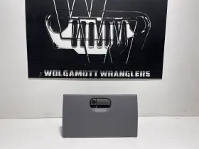 5dp56rc3ad Jeep Wrangler Tj 97-06 Mist Gray Grey Glove Box Glovebox Assembly Door Oem Cc 51