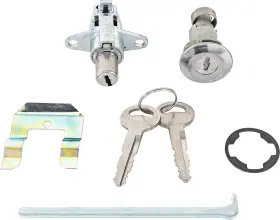 Jegs Py1552 Glovebox And Trunk Lock Set For 1967-1968 Ford Mustang
